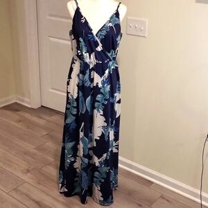 Maxi Printed Sundress- Size 14